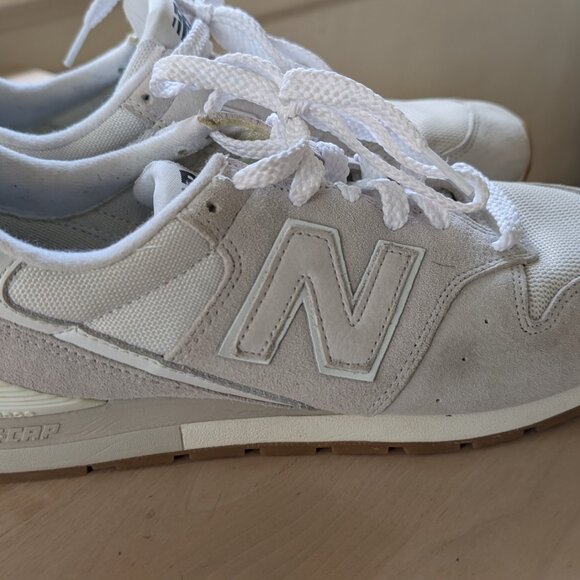 New Balance 996 White/Gray Mens Size 11 - Picture 4 of 9
